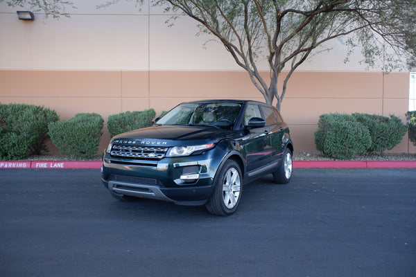 2015 Land Rover - Range Rover Evoque Pure Plus- Green/Tan