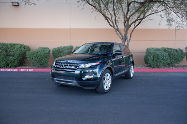 2015 Land Rover - Range Rover Evoque Pure Plus- Green/Tan