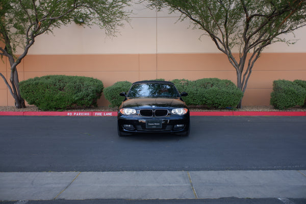 2009 BMW 128i Cabriolet - Black on Red