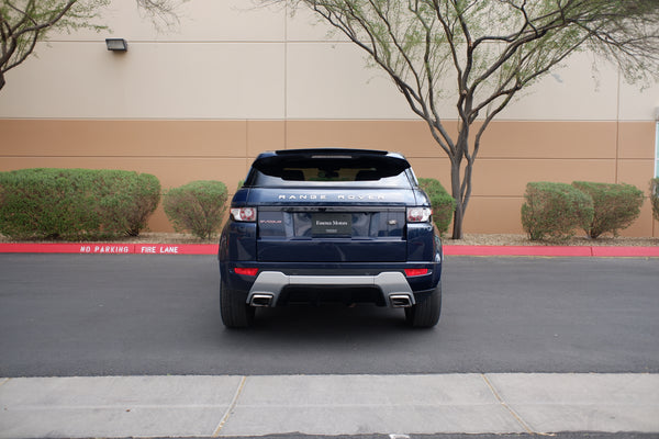 2012 Land Rover - Range Rover Evoque Dynamic - 1 Owner - Blue on Black