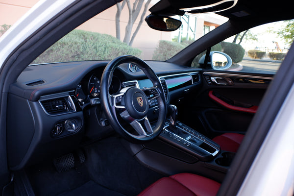 2017 Porsche Macan - White on Red Premium Pkg Plus