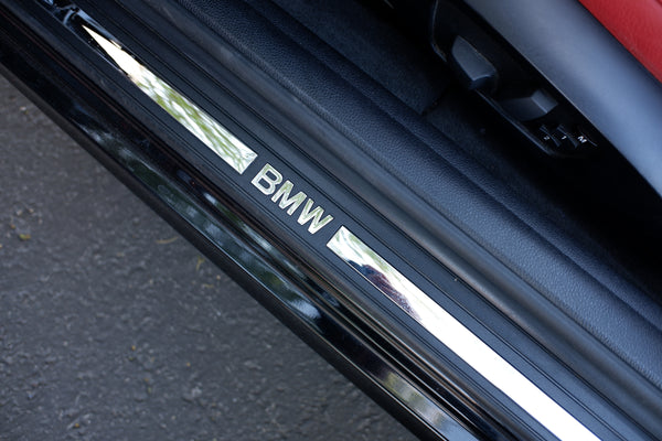 2009 BMW 128i Cabriolet - Black on Red