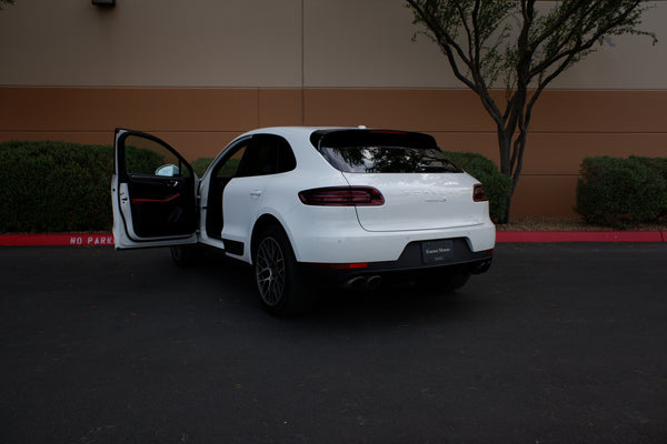 2016 Porsche Macan S - White on Red x Carbon Package