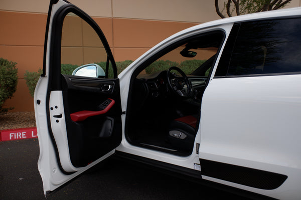 2016 Porsche Macan S - White on Red x Carbon Package