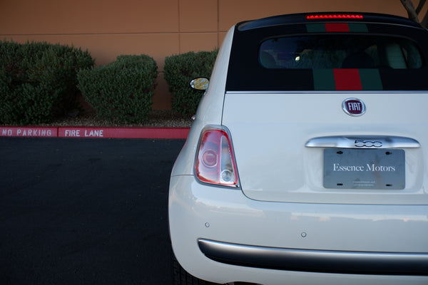 2012 Fiat 500c - Gucci Edition - 1 owner - Cabriolet