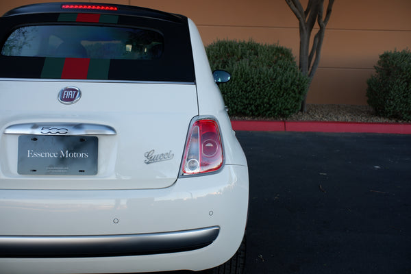 2012 Fiat 500c - Gucci Edition - 1 owner - Cabriolet