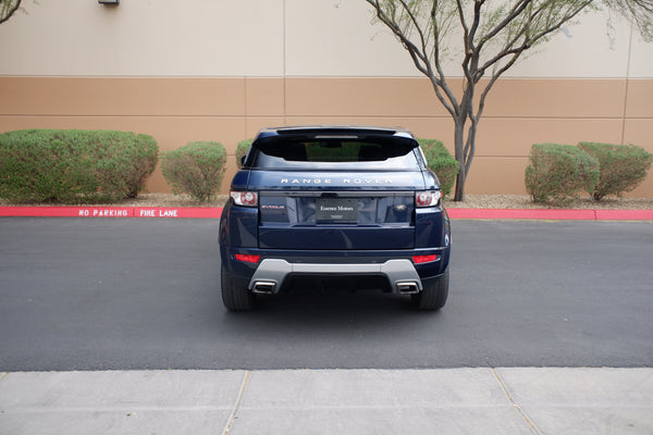 2012 Land Rover - Range Rover Evoque Dynamic - 1 Owner - Blue on Black