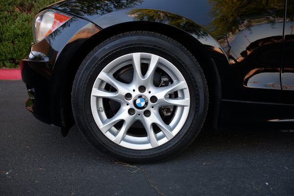 2009 BMW 128i Cabriolet - Black on Red