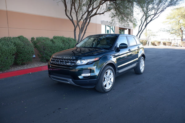 2015 Land Rover - Range Rover Evoque Pure Plus- Green/Tan