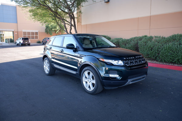 2015 Land Rover - Range Rover Evoque Pure Plus- Green/Tan