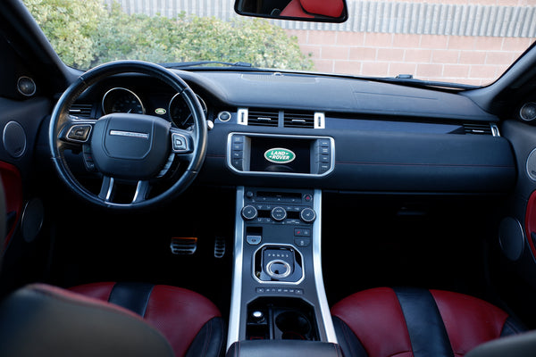 2014 Land Rover - Range Rover Evoque Dynamic - White on Red