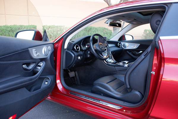2017 Mercedes-Benz C300 Coupe 4matic - Designo Cardinal Red