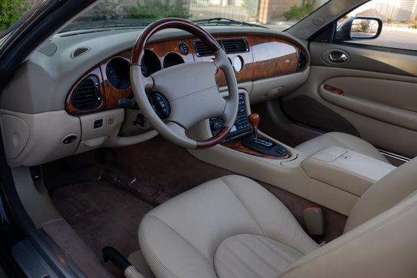 2001 Jaguar XK8 Cabriolet - 28K Miles - BRG over Tan