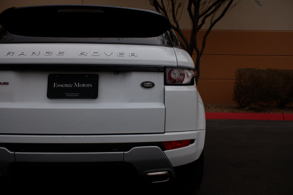 2014 Land Rover - Range Rover Evoque Dynamic - White on Red