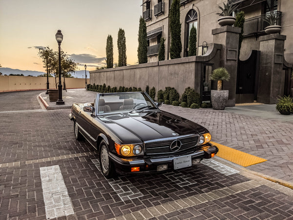 1987 Mercedes-Benz 560SL - Brown on Tan - Original Accessories