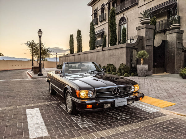 1987 Mercedes-Benz 560SL - Brown on Tan - Original Accessories