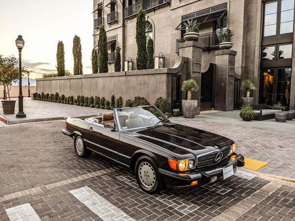 1987 Mercedes-Benz 560SL - Brown on Tan - Original Accessories