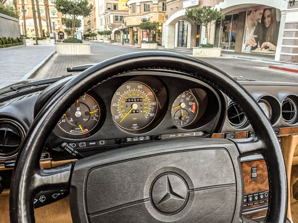 1987 Mercedes-Benz 560SL - Brown on Tan - Original Accessories