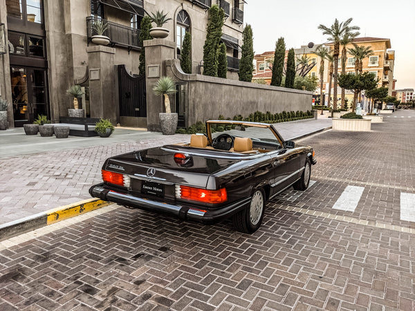 1987 Mercedes-Benz 560SL - Brown on Tan - Original Accessories