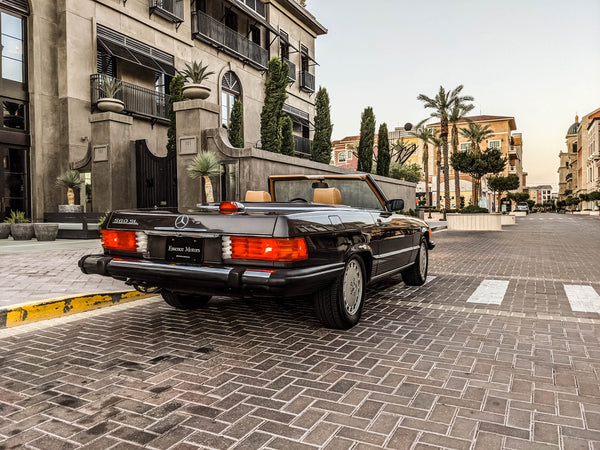 1987 Mercedes-Benz 560SL - Brown on Tan - Original Accessories