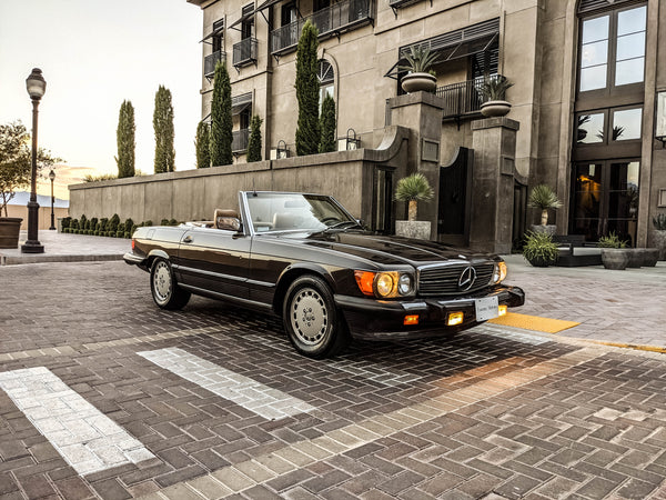 1987 Mercedes-Benz 560SL - Brown on Tan - Original Accessories