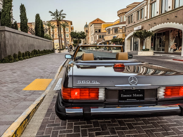 1987 Mercedes-Benz 560SL - Brown on Tan - Original Accessories