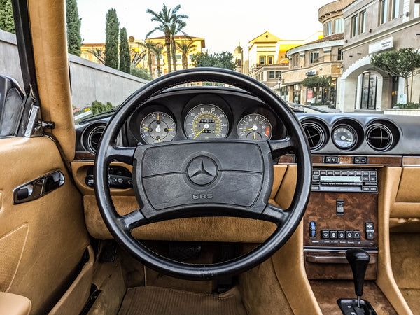 1987 Mercedes-Benz 560SL - Brown on Tan - Original Accessories