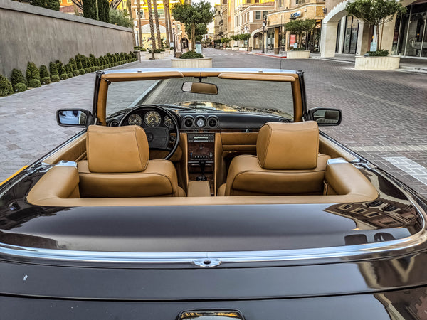 1987 Mercedes-Benz 560SL - Brown on Tan - Original Accessories