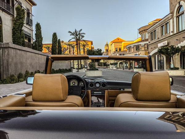 1987 Mercedes-Benz 560SL - Brown on Tan - Original Accessories