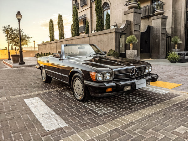 1987 Mercedes-Benz 560SL - Brown on Tan - Original Accessories