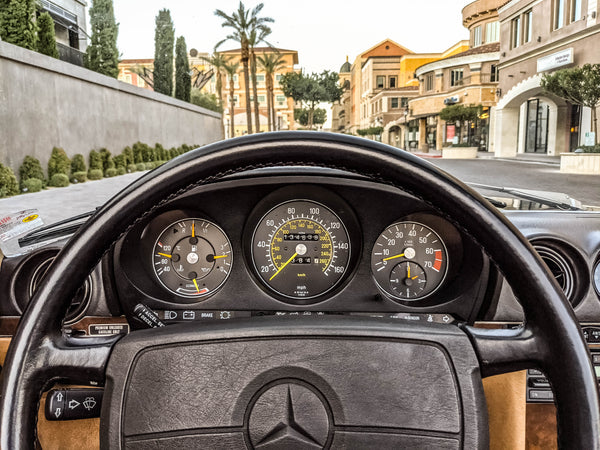 1987 Mercedes-Benz 560SL - Brown on Tan - Original Accessories