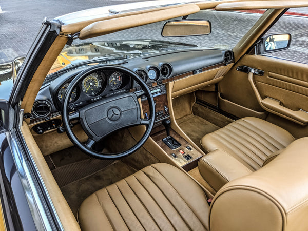 1987 Mercedes-Benz 560SL - Brown on Tan - Original Accessories