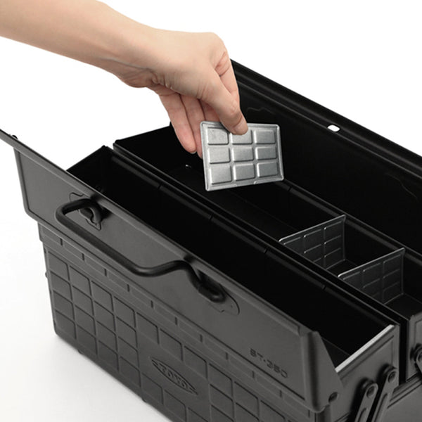 Toyo Steel Toolbox w/ Upper Storage Tray